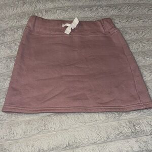 Charming Mauve Kids' Skirt with Bow